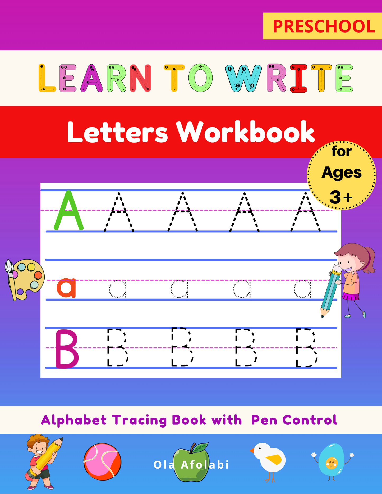 Learn to Write Letters Workbook