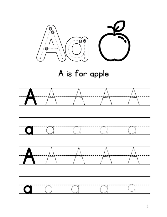 Learn to Write Letters Workbook